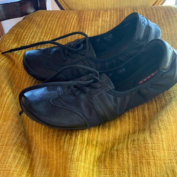 Authentic Prada slip on sneakers - Picture 1 of 3